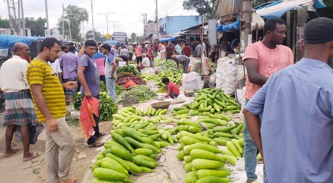 শীতের আগাম সবজিতে ভরপুর বাজার