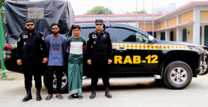 সিরাজগঞ্জে র‌্যাব-১২’র অভিযানে চোরাই মোটরসাইকেলসহ যুবক গ্রেফতার